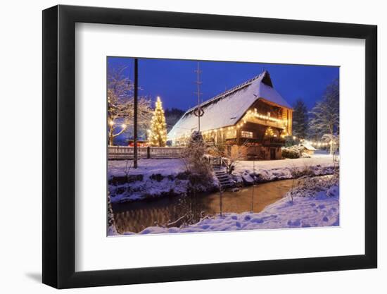 Fürstenberger Hof, Oberharmersbach, Black Forest, Baden-Wurttemberg, Germany-Markus Lange-Framed Photographic Print