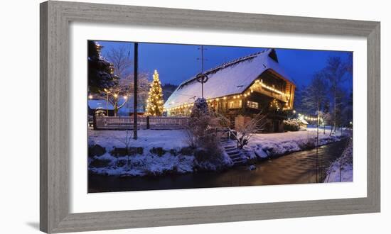 Fürstenberger Hof, Oberharmersbach, Black Forest, Baden-Wurttemberg, Germany-Markus Lange-Framed Photographic Print