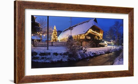 Fürstenberger Hof, Oberharmersbach, Black Forest, Baden-Wurttemberg, Germany-Markus Lange-Framed Photographic Print