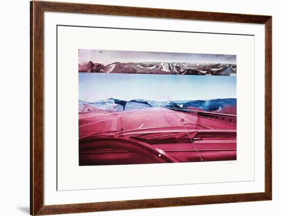 Fuite N°1-Jacques Monory-Framed Limited Edition