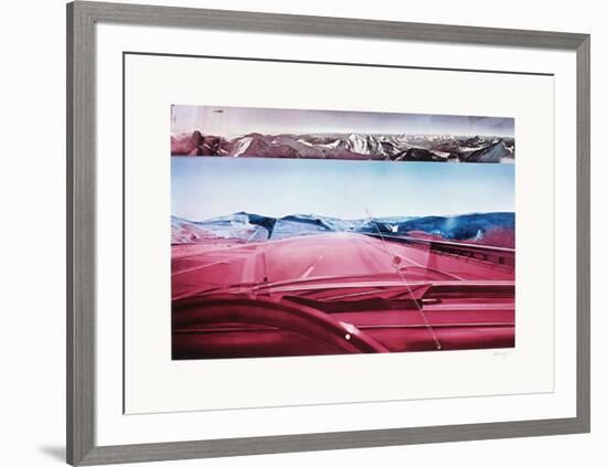 Fuite N°1-Jacques Monory-Framed Limited Edition