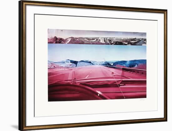 Fuite N°1-Jacques Monory-Framed Limited Edition