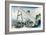 Fuji from a Sawyer's View-Katsushika Hokusai-Framed Art Print