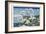 Fuji from Gotenyama at Shinagawa on the Tokaido'-Katsushika Hokusai-Framed Giclee Print