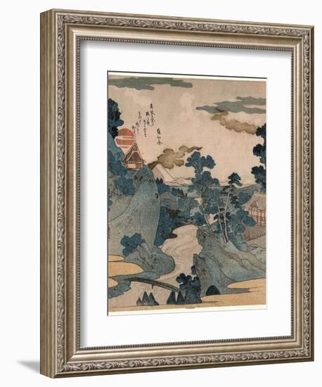 Fuji No Yukei-Utagawa Kuniyoshi-Framed Premium Giclee Print