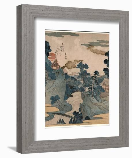 Fuji No Yukei-Utagawa Kuniyoshi-Framed Premium Giclee Print