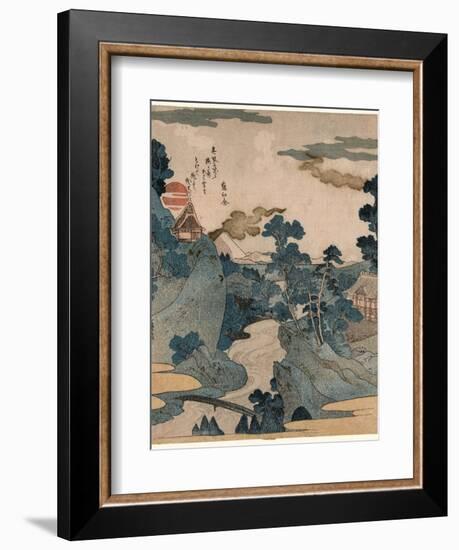 Fuji No Yukei-Utagawa Kuniyoshi-Framed Premium Giclee Print