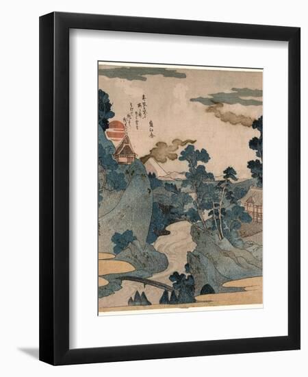 Fuji No Yukei-Utagawa Kuniyoshi-Framed Premium Giclee Print