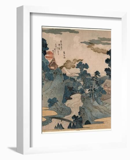 Fuji No Yukei-Utagawa Kuniyoshi-Framed Premium Giclee Print
