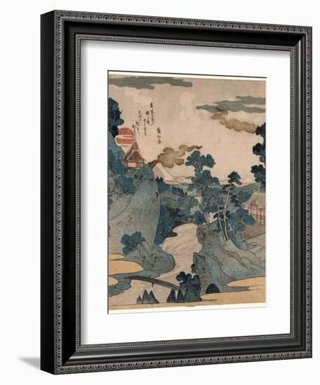 Fuji No Yukei-Utagawa Kuniyoshi-Framed Premium Giclee Print