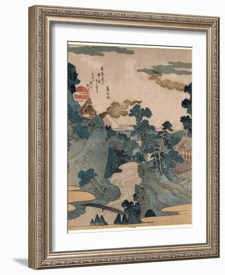 Fuji No Yukei-Utagawa Kuniyoshi-Framed Giclee Print