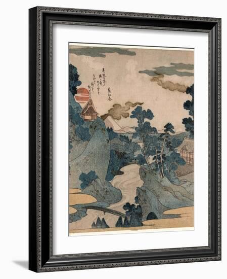 Fuji No Yukei-Utagawa Kuniyoshi-Framed Giclee Print