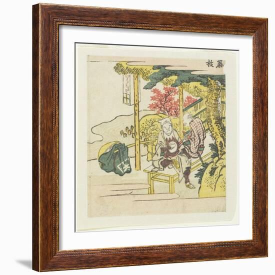 Fujieda, C. 1804-Katsushika Hokusai-Framed Giclee Print