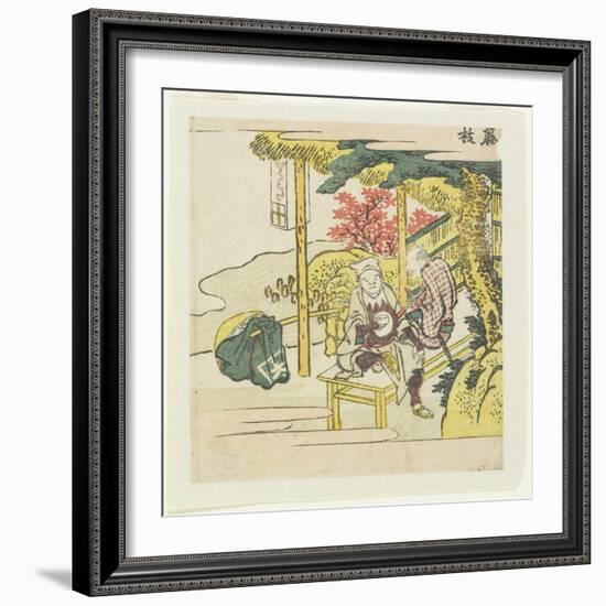 Fujieda, C. 1804-Katsushika Hokusai-Framed Giclee Print