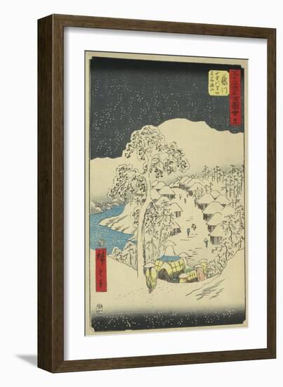 Fujikawa-Ando Hiroshige-Framed Art Print