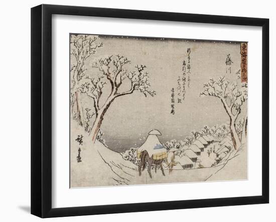 Fujikawa-Ando Hiroshige-Framed Giclee Print