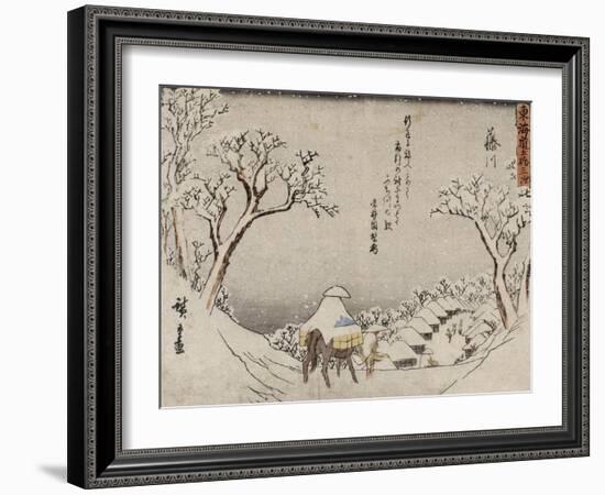 Fujikawa-Ando Hiroshige-Framed Giclee Print