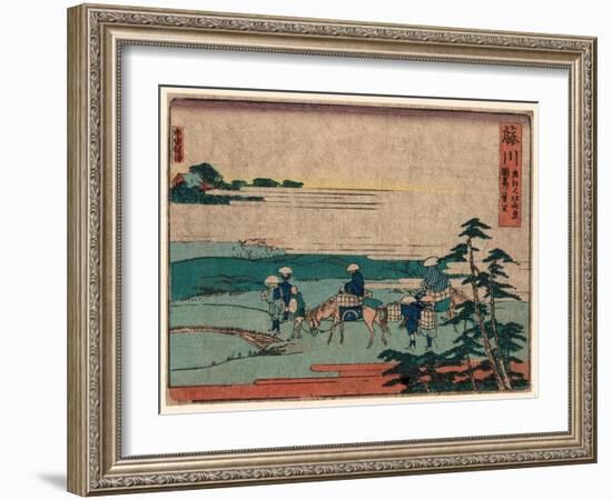 Fujikawa-Katsushika Hokusai-Framed Giclee Print