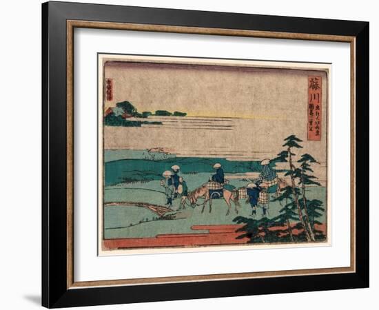 Fujikawa-Katsushika Hokusai-Framed Giclee Print