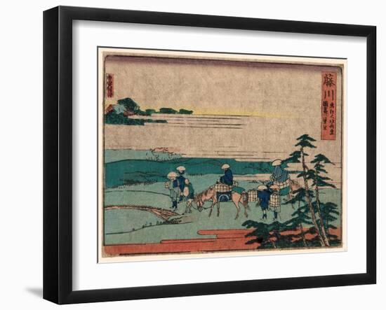 Fujikawa-Katsushika Hokusai-Framed Giclee Print