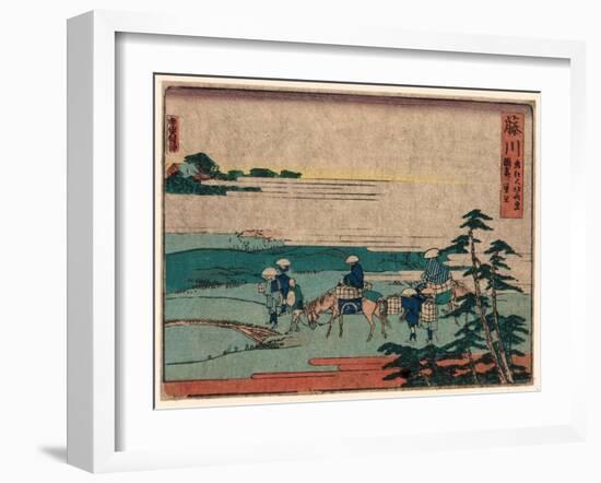 Fujikawa-Katsushika Hokusai-Framed Giclee Print