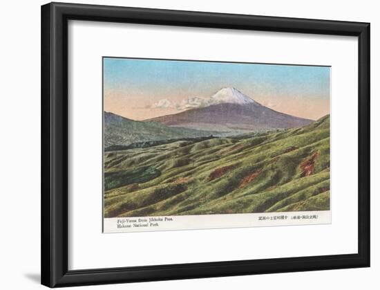 Fujiyama from Jikkoku Pass-null-Framed Art Print
