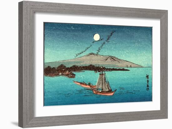 Fukeiga, Between 1900 and 1940 1797-1858-Utagawa Hiroshige-Framed Giclee Print