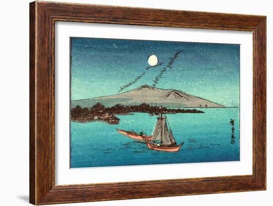 Fukeiga, Between 1900 and 1940 1797-1858-Utagawa Hiroshige-Framed Giclee Print