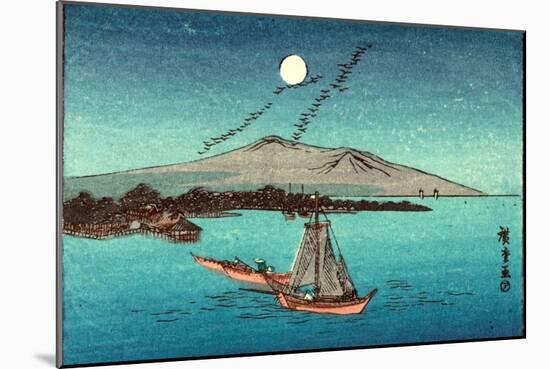 Fukeiga, Between 1900 and 1940 1797-1858-Utagawa Hiroshige-Mounted Giclee Print