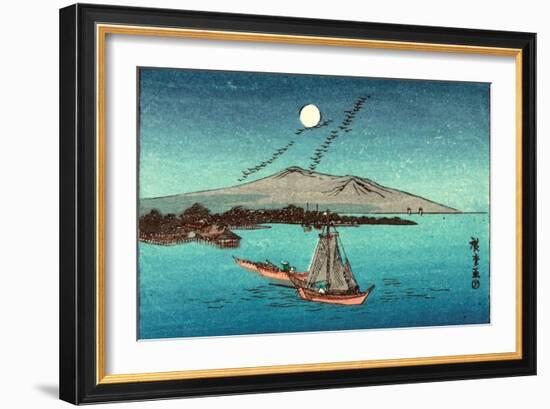 Fukeiga, Between 1900 and 1940 1797-1858-Utagawa Hiroshige-Framed Giclee Print