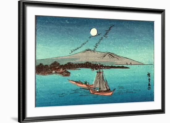 Fukeiga, Between 1900 and 1940 1797-1858-Utagawa Hiroshige-Framed Giclee Print