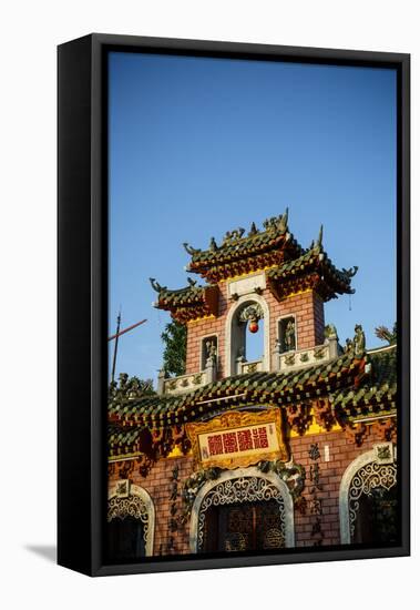 Fukian Assembly Hall (Phuc Kien), UNESCO World Heritage Site, Hoi An, Vietnam, Indochina-Yadid Levy-Framed Premier Image Canvas