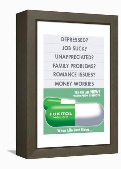 Fukitol-Noble Works-Framed Stretched Canvas