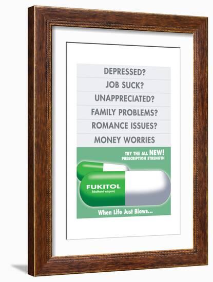 Fukitol-Noble Works-Framed Art Print