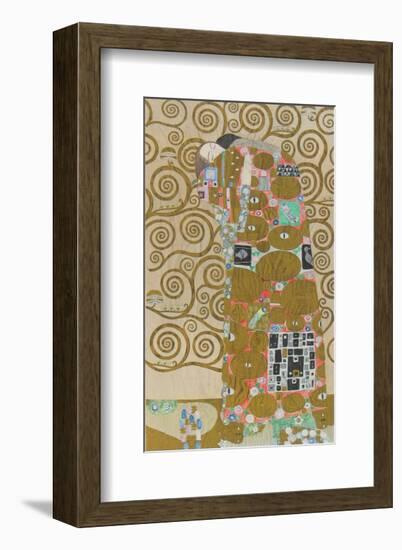 Fulfillment, Stoclet Frieze, c.1909-Gustav Klimt-Framed Collectable Print