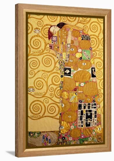 Fulfillment, Stoclet Frieze, c.1909-Gustav Klimt-Framed Premier Image Canvas