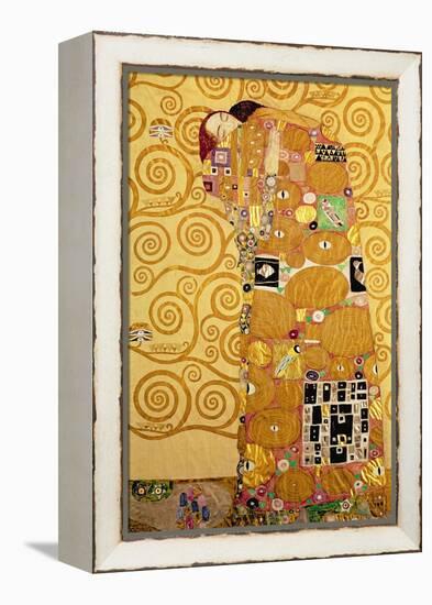 Fulfillment, Stoclet Frieze, c.1909-Gustav Klimt-Framed Premier Image Canvas