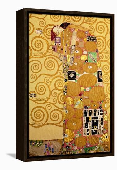 Fulfillment, Stoclet Frieze, c.1909-Gustav Klimt-Framed Premier Image Canvas