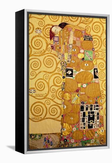 Fulfillment, Stoclet Frieze, c.1909-Gustav Klimt-Framed Premier Image Canvas