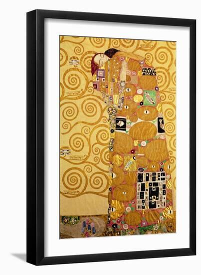 Fulfillment, Stoclet Frieze, c.1909-Gustav Klimt-Framed Premium Giclee Print