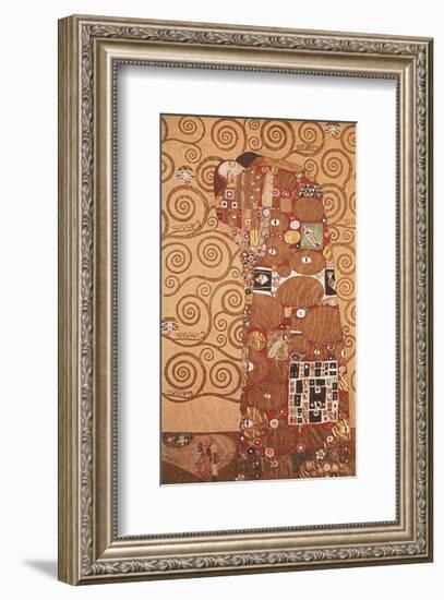 Fulfillment-Gustav Klimt-Framed Art Print