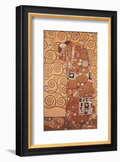 Fulfillment-Gustav Klimt-Framed Art Print