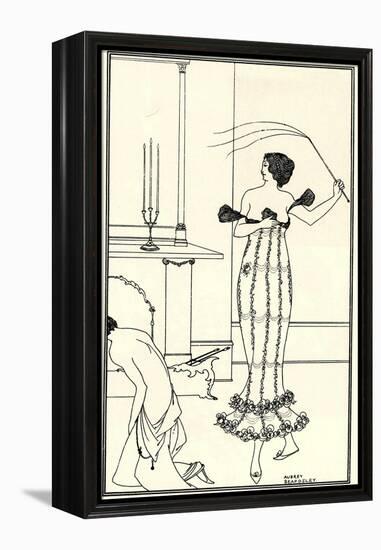 Full and True Account of the Wonderful Mission of Earl Lavender by J. Davidson, 1895-Aubrey Beardsley-Framed Premier Image Canvas