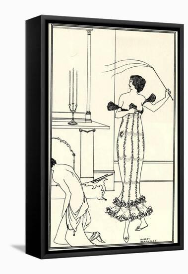 Full and True Account of the Wonderful Mission of Earl Lavender by J. Davidson, 1895-Aubrey Beardsley-Framed Premier Image Canvas