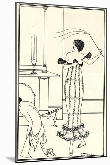 Full and True Account of the Wonderful Mission of Earl Lavender by J. Davidson, 1895-Aubrey Beardsley-Mounted Giclee Print