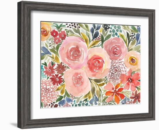 Full Bloom I-Cheryl Warrick-Framed Art Print