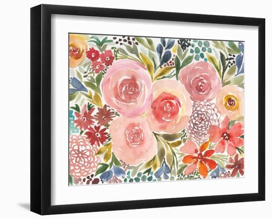 Full Bloom I-Cheryl Warrick-Framed Art Print