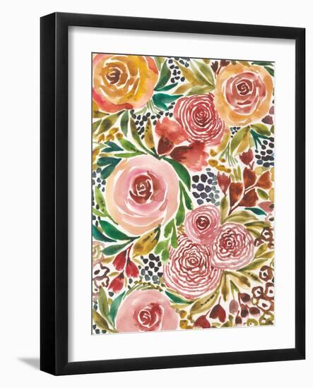 Full Bloom III-Cheryl Warrick-Framed Art Print