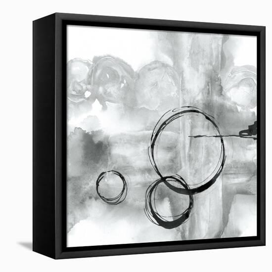 Full Circle II Gray-Chris Paschke-Framed Stretched Canvas