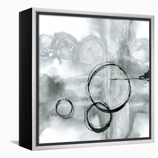 Full Circle II Gray-Chris Paschke-Framed Stretched Canvas